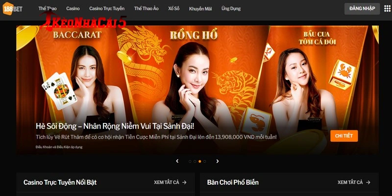 Các Nhóm Sản Phẩm 188Bet